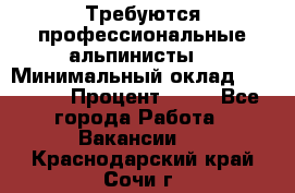 Требуются профессиональные альпинисты. › Минимальный оклад ­ 90 000 › Процент ­ 20 - Все города Работа » Вакансии   . Краснодарский край,Сочи г.